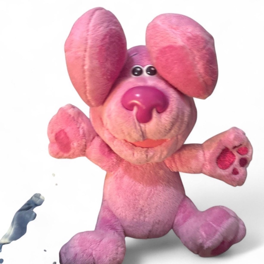 Magenta “Blues Clues” Stuffed Animal Plush Toy